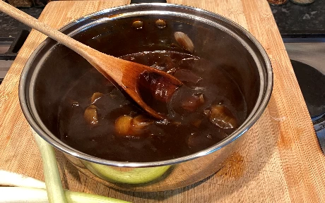 pan of chinese sauce