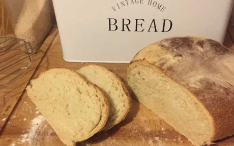 artisan loaf of bread