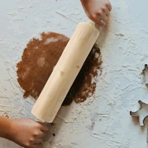 wooden rolling pin