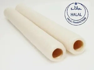 two rolls of sausage skins